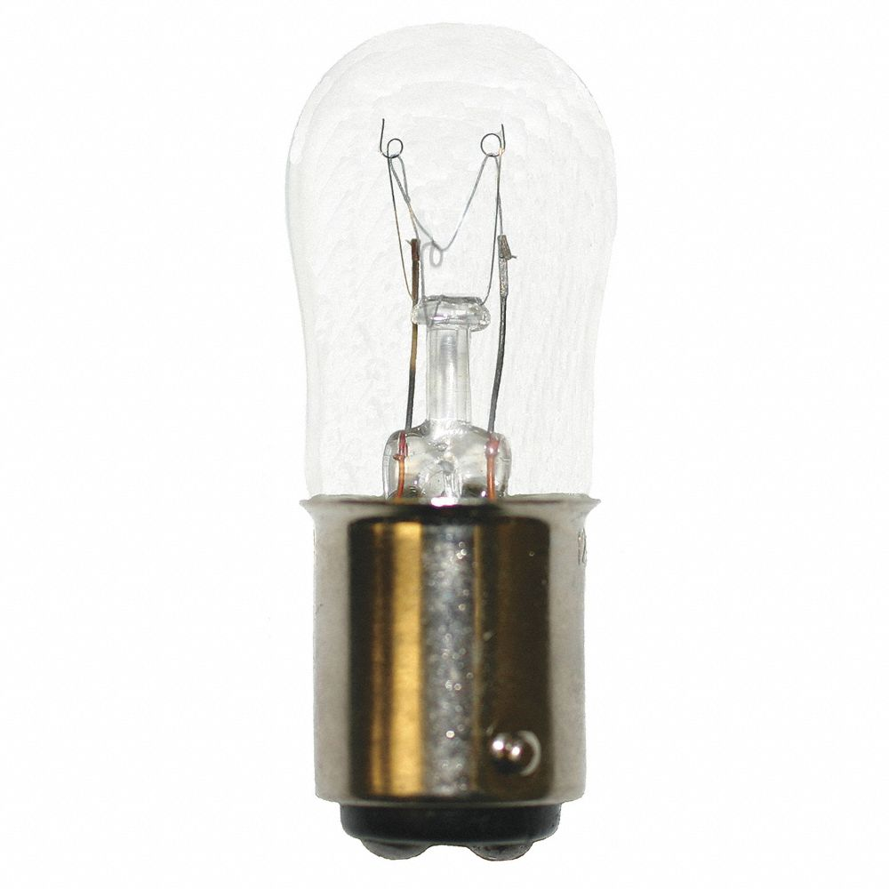 Incandescent Bulb, Incandescent, Double Contact Bayonet, S6, White