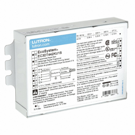 LUTRON EC3DT442KU1S