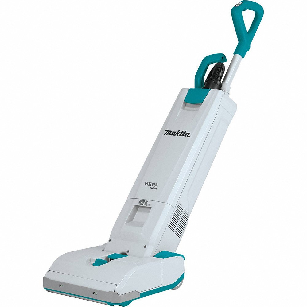 Upright Vacuum, 67cfm, HEPA, 1 1/4gal