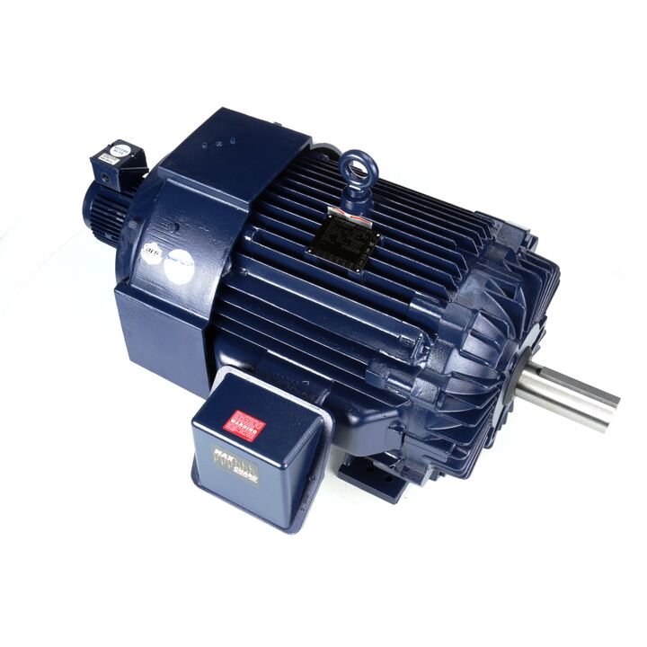 Inverter Duty Motor, 125 HP, 1800 RPM, 460 V, 60 Hz