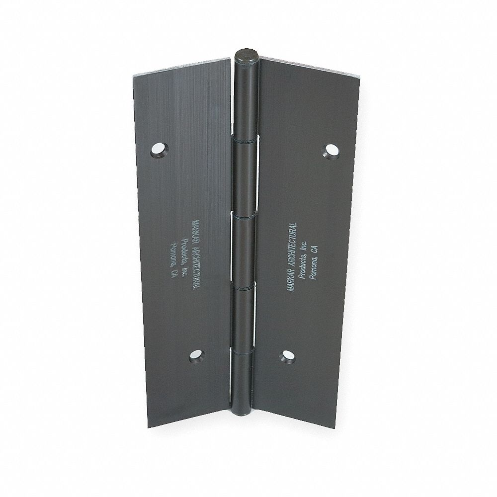 Piano Hinge, Aluminium, 8 ft Leaf Ht, 1 3/4 Inch Leaf Width