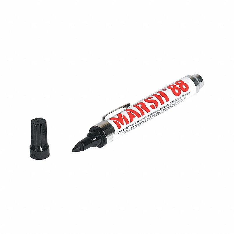 Valve Marker, Black, 12PK