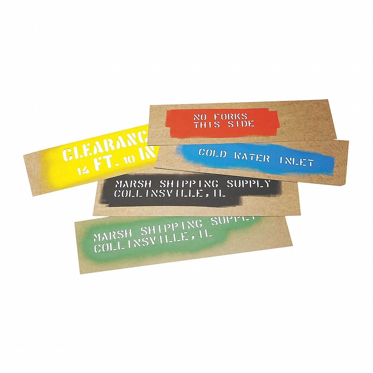 Stencil Oil Board, 24 x 36 Inch Size, Tan, 108PK