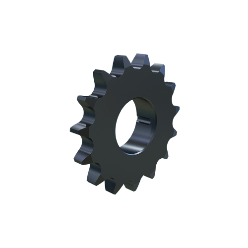 MARTIN SPROCKET 24BTB15H Sprocket, 24B-1 Chain, 15 Teeth, 183.250 mm Pitch Dia., 205.480 mm O.D., Steel | AL4ZYH