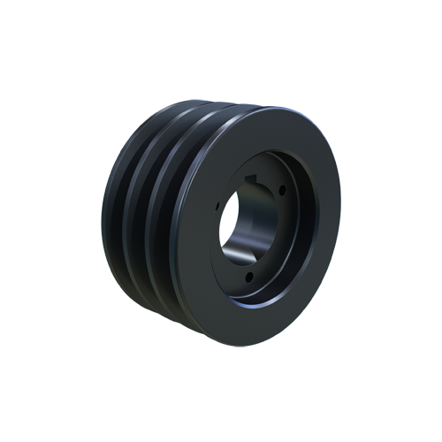 MARTIN SPROCKET 3 B 48 P Sheave, MST Bushing, 5.150 Inch Outside Dia., 3 Groove, 4.8 Inch Pitch Dia., Steel | BA3WHE