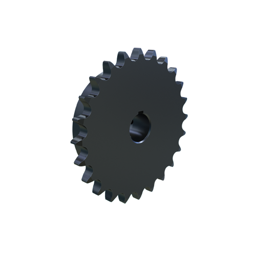 MARTIN SPROCKET 40BS24HT 3/4 Roller Chain Sprocket, 0.750 Inch Bore, 4.098 Inch Outside Dia. Steel, Hardened | AJ9HBZ