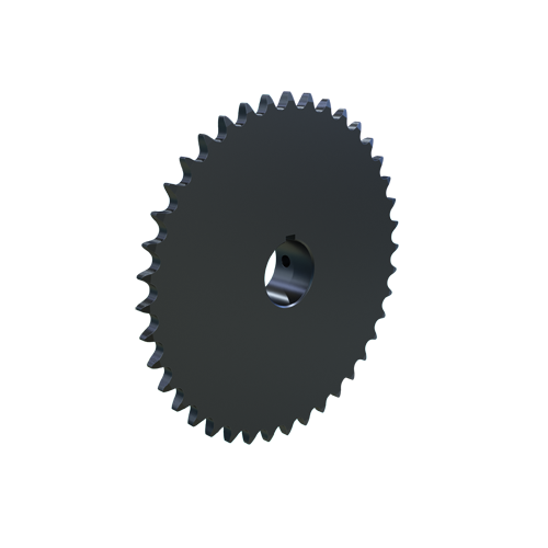 MARTIN SPROCKET 41BS40 1 1/4 Roller Chain Sprocket, 41 Chain No., 1.250 Inch Bore, 6.653 Inch Outside Dia. Steel | AJ9CTH