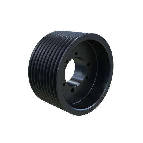 MARTIN SPROCKET 5 D 140 F Sheave, QD Bushing, 14.6 Inch Outside Dia., 5 Groove, 14 Inch Pitch Dia., Cast Iron | AK4XEZ