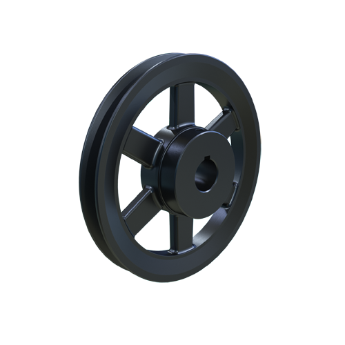 MARTIN SPROCKET BK75 1 Sheave, 1 Inch Bore, 0.875 Inch Face Width, 7.250 Inch Outside Dia., Cast Iron | AM3LHP