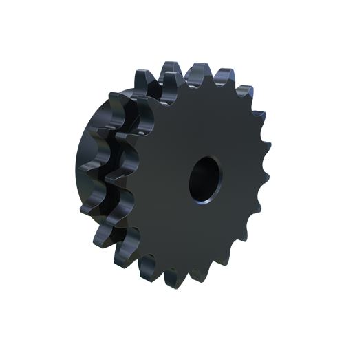 MARTIN SPROCKET D40B18H Sprocket, Stock Bore, 40 Chain, 18 Teeth, 2.879 Inch Pitch Dia., 3.136 Inch O.D., Steel | AJ9BFE