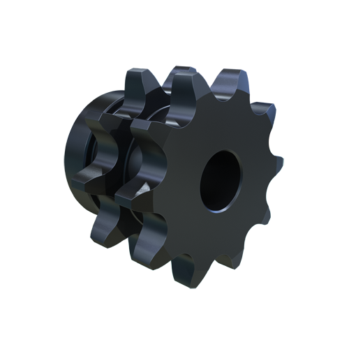 MARTIN SPROCKET D80B10H Sprocket, 80 Chain, 10 Teeth, 3.236 Inch Pitch Dia., 3.678 Inch O.D., Steel | AJ9BLJ