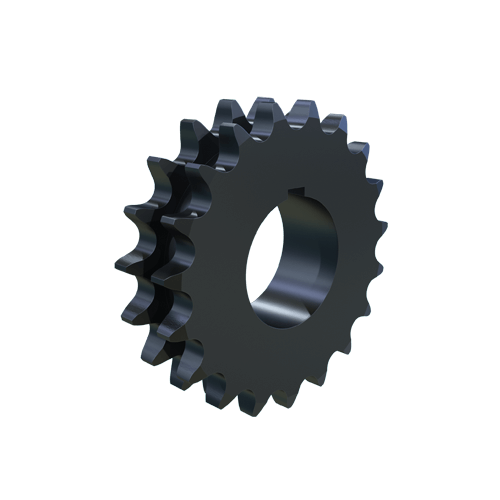 MARTIN SPROCKET D80Q19H Roller Chain Sprocket, 80 Chain, Bushed MST, 19 Teeth, 6.076 Inch Pitch Dia., Steel | AL4RZL