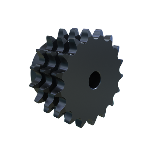 MARTIN SPROCKET E12B17 Sprocket, 12B-3 Chain, 17 Teeth, 103.674 mm Pitch Dia., 115.421 mm O.D., Steel | AJ9NBM