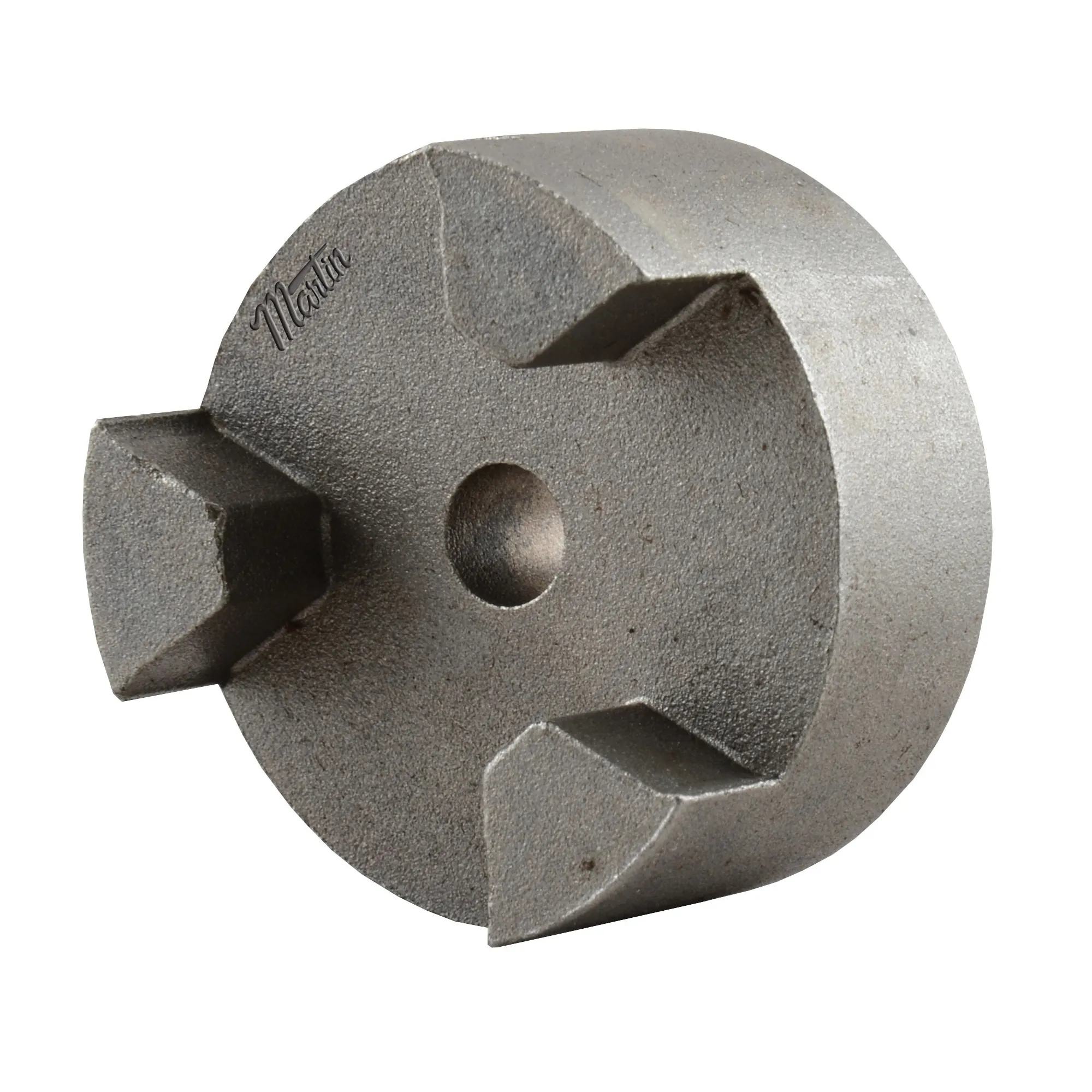 MARTIN SPROCKET MS050 5/16 Jaw Coupling, 50 Size, 1.063 Inch Outside Dia., 0.313 Inch Bore, Reborable, Cast Iron | BB2UFJ