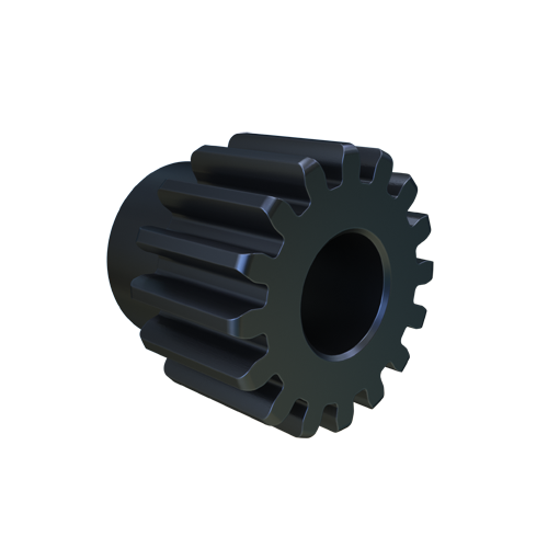 MARTIN SPROCKET S1016 Spur Gear, 10 Diametral Pitch, 1.6 Inch Pitch Dia., Reborable, Steel | AK2YRE