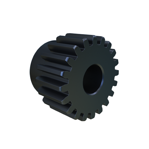 MARTIN SPROCKET S1020 Spur Gear, 10 Diametral Pitch, 2 Inch Pitch Dia., Reborable, Steel | AK2YRL