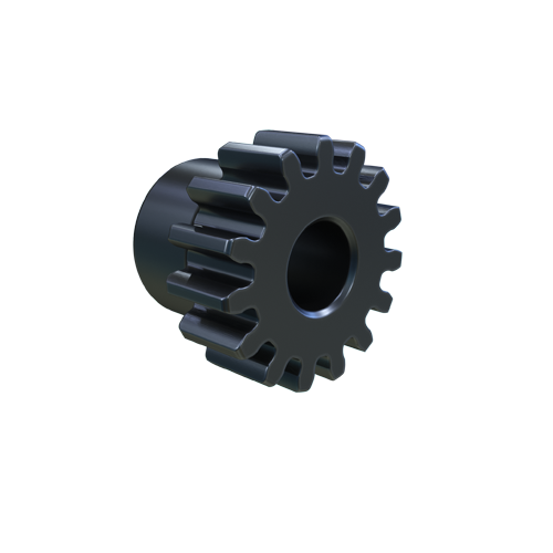 MARTIN SPROCKET S2415 Spur Gear, 24 Diametral Pitch, 0.625 Inch Pitch Dia., Reborable, Steel | AK2XGK