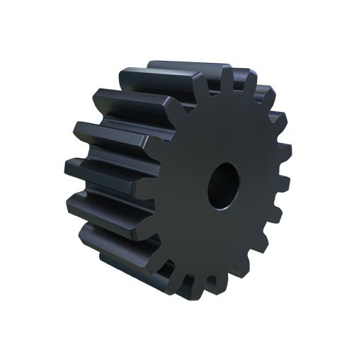 MARTIN SPROCKET S318 Spur Gear, 3 Diametral Pitch, 6 Inch Pitch Dia., Reborable, Steel | AK2ZGA