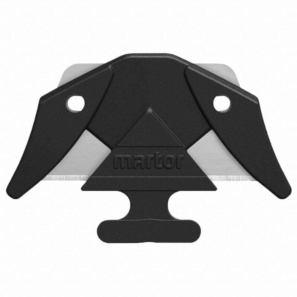 Utility Blade, 2 Cutting Sides, 1 1/2 Inch Length, 1 Inch Wd, Steel, 147T39, 10PK