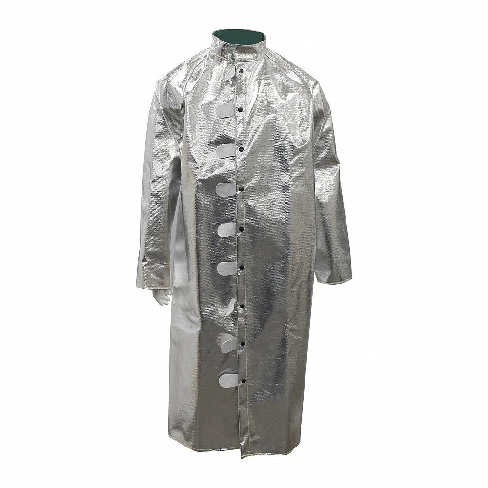 Aluminized Coat, 50 Inch Length