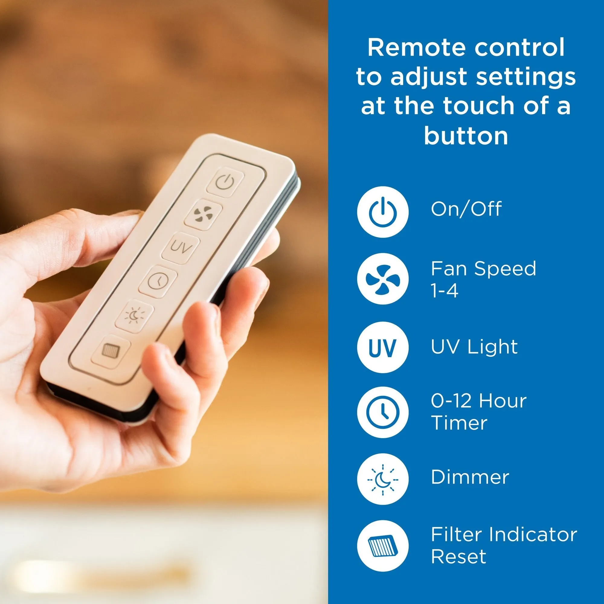 Medify MA45 Air Purifier True HEPA H13 Filter with UV Disinfection 772 sq ft White