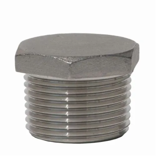 Hex Head Pipe Plug, 1-1/4 in Nominal, MNPT End Style