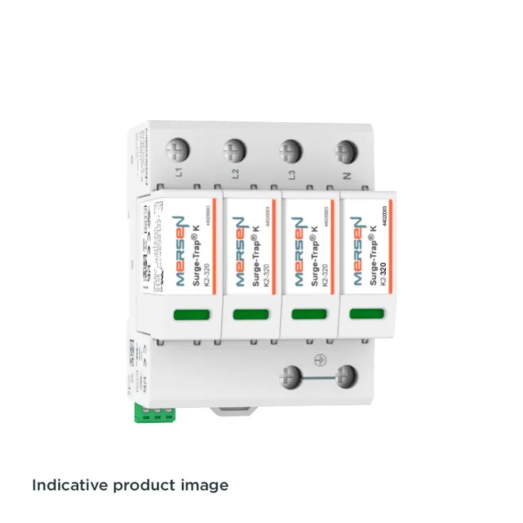 Surge Protection Device, T2, 4P, Uc 320 VAC
