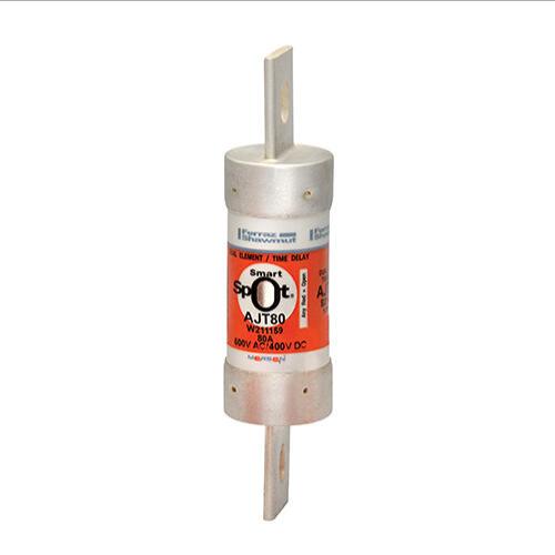 MERSEN FERRAZ AJT80 Time Delay Fuse, 600VAC, 80A, 1 Pole | AG8LTR