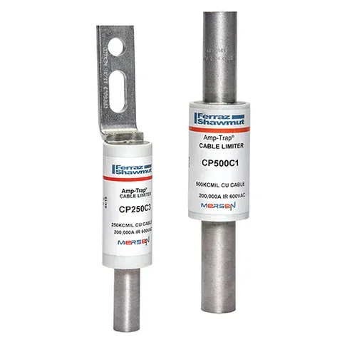 MERSEN FERRAZ CP4/0A3-HS Cable Protector Fuse, 600V, 4/0 AL, Heat Shrinkable, Cable To Blade Mount | CH4WRD