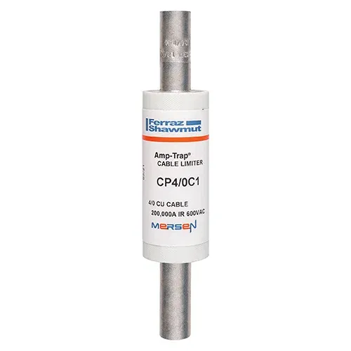 MERSEN FERRAZ CP4/0C1 Cable Protector Fuse, 600V, 4/0 CU, Cable To Cable Mount | CH4WRG