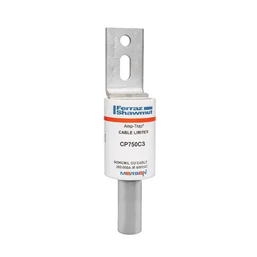 MERSEN FERRAZ CP750C3 Cable Protector Fuse, 600V, 750 MCM CU, Cable To Blade Mount | CH4WUL
