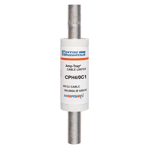 MERSEN FERRAZ CPH4/0C1 Cable Protector Fuse, 600V, 4/0 CU, Cable To Cable Mount | CH4WVB
