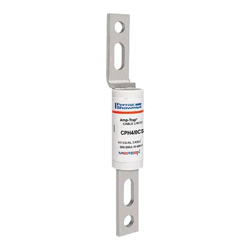 MERSEN FERRAZ CPH4/0C5 Cable Protector Fuse, 600V, 4/0 CU, Blade To Blade Mount | CH4WVD