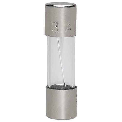 Glass Tube Fuse, 3A, 125V