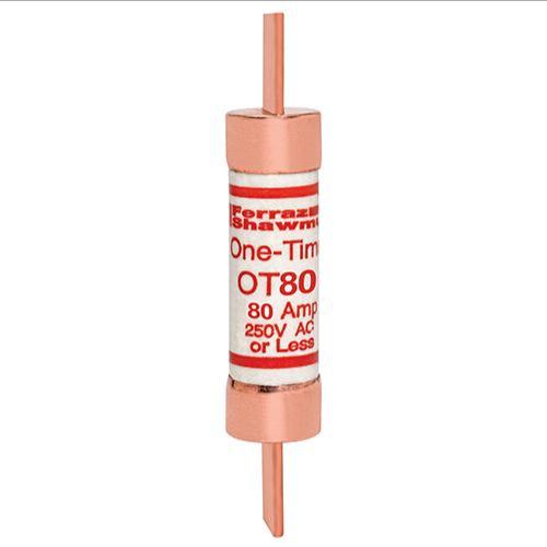 MERSEN FERRAZ OT80 Fuse, Fast Acting, 250VAC, 80A, 1 Pole | AG8TLC