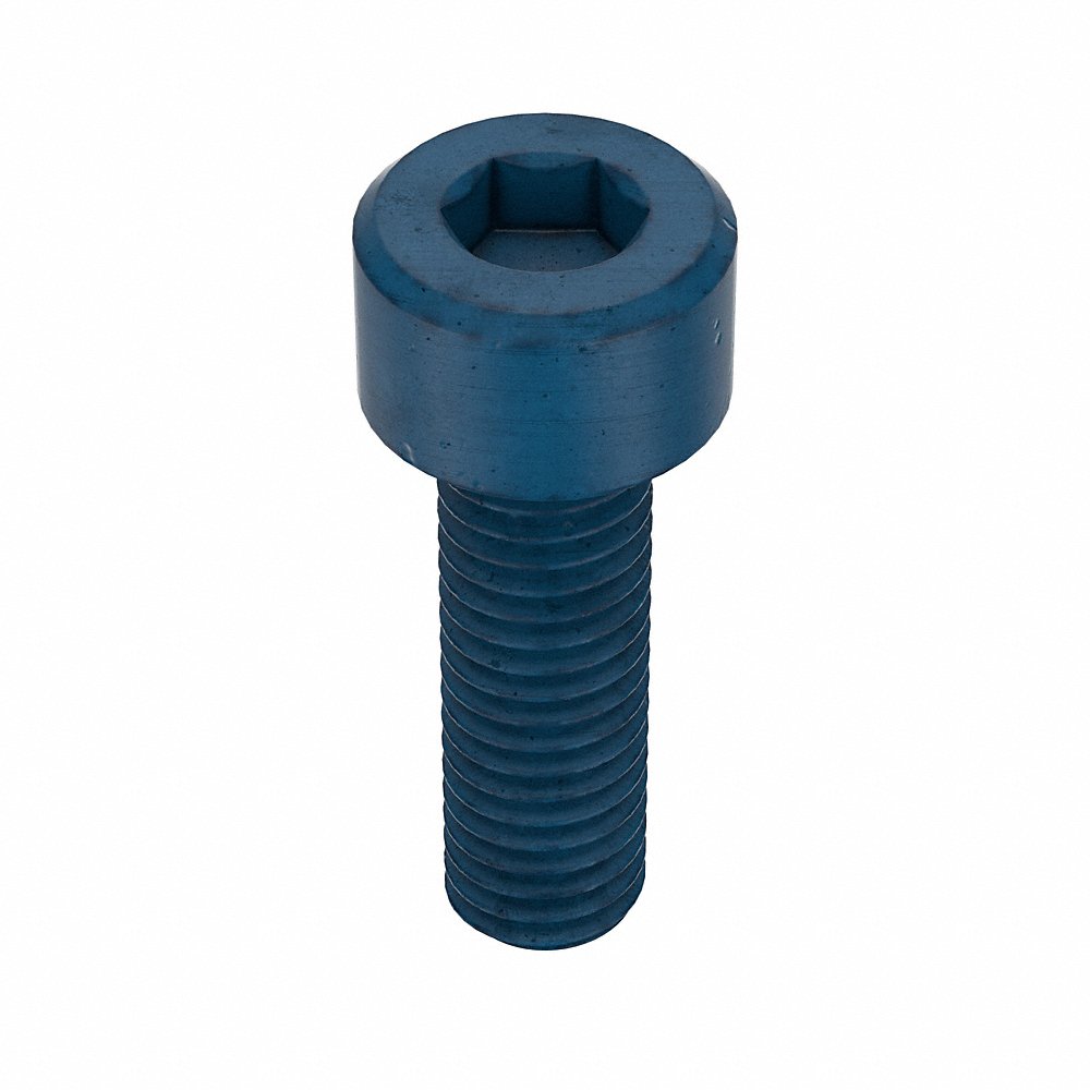 METRIC BLUE UST176221 Socket Cap Screw, Standard, M5 x 0.80 Thread Size, 16 Inch Length, 50Pk | AE3AYT 5AHN7