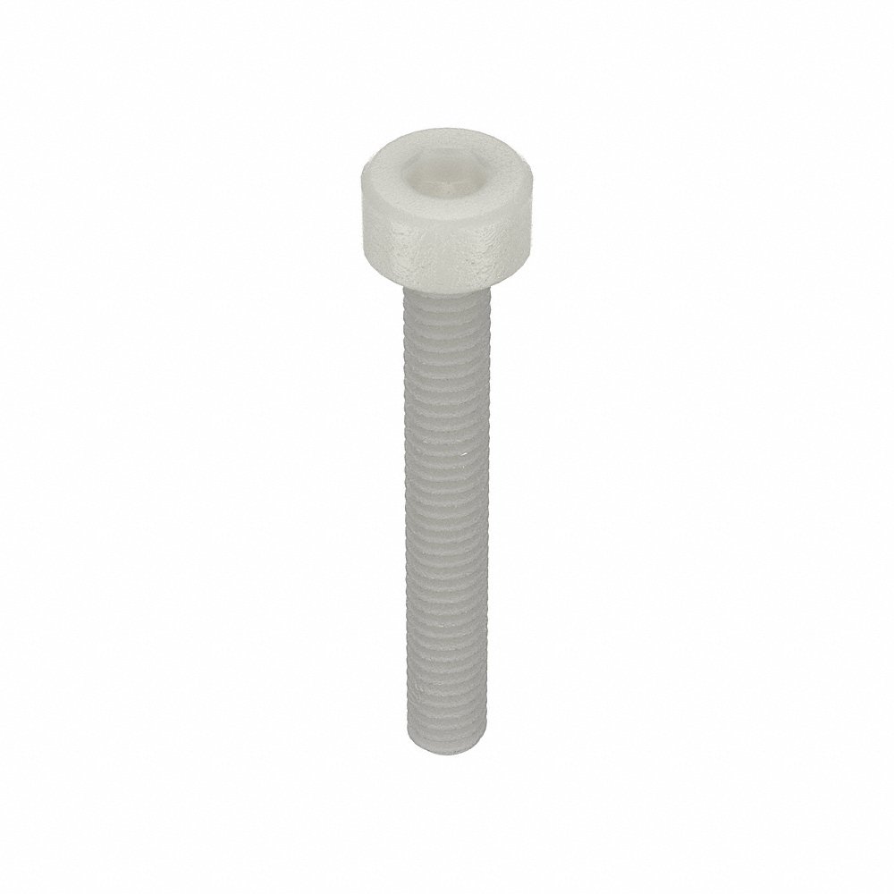 MICRO PLASTICS 3408320125 Socket Cap Screw, Standard, 8-32 Thread Size, 1-1/4 Size, 40Pk | AD7PZB 4FVU1