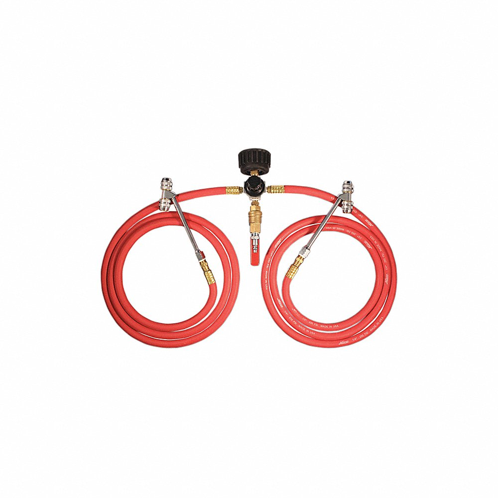 MILTON-INDUSTRIES 551 Inflator Gauge With Regulator, Dual Truck Tire | CD8UAL