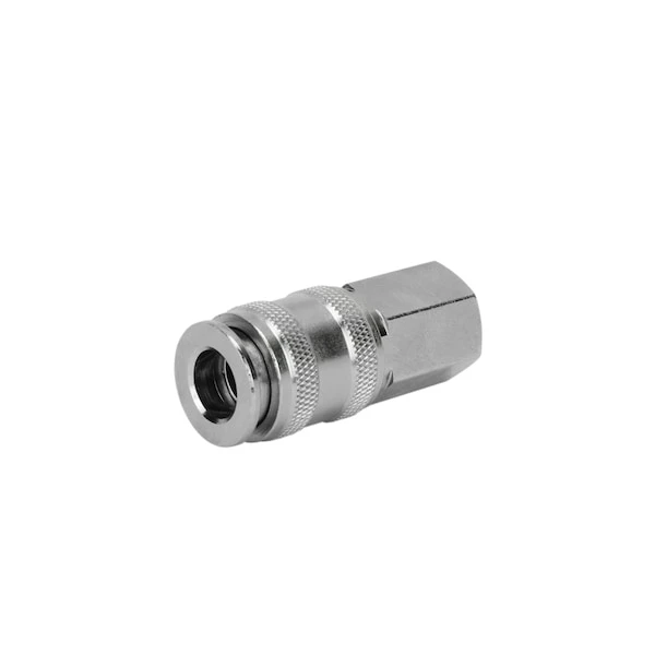 MILTON-INDUSTRIES 743BK Universal Coupler, 1/4 Inch FNPT, Pack of 100 | CD8VEQ