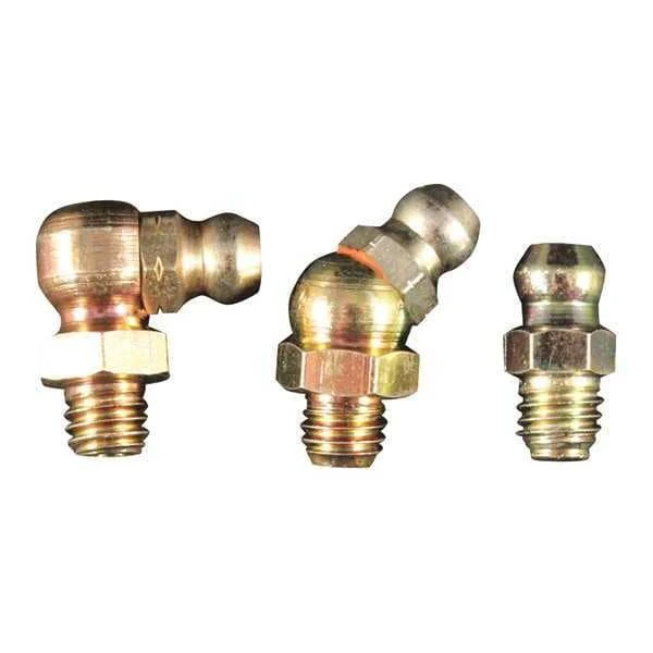MILTON-INDUSTRIES s-3232 Grease Fitting Kit, Metric, 6 Pieces, Pack of 10 | CD8TBT