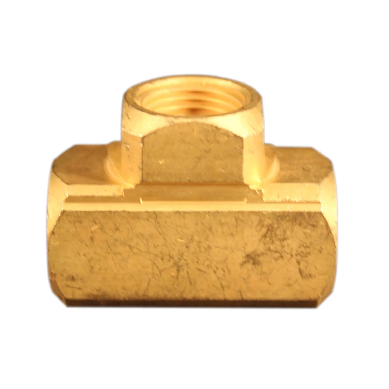 Brass Tee, 3/8 Inch FNPT