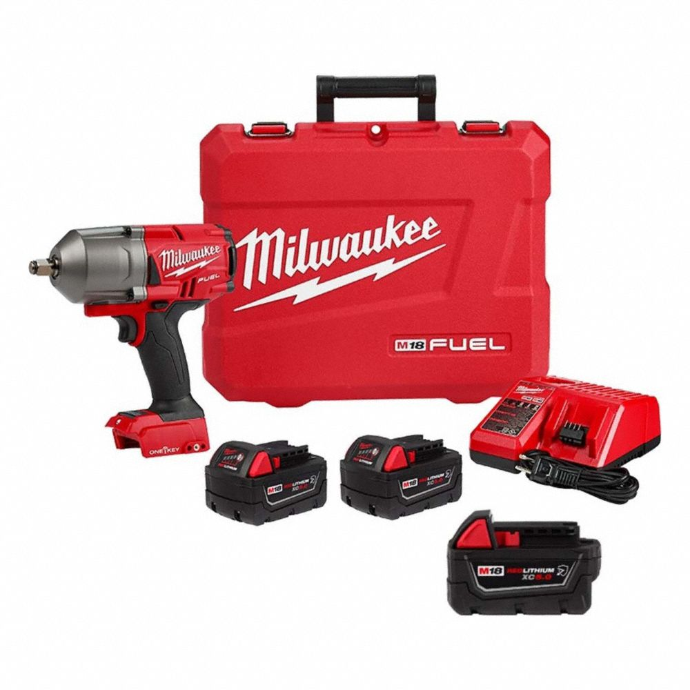 Impact Wrench Kit, Battery Included