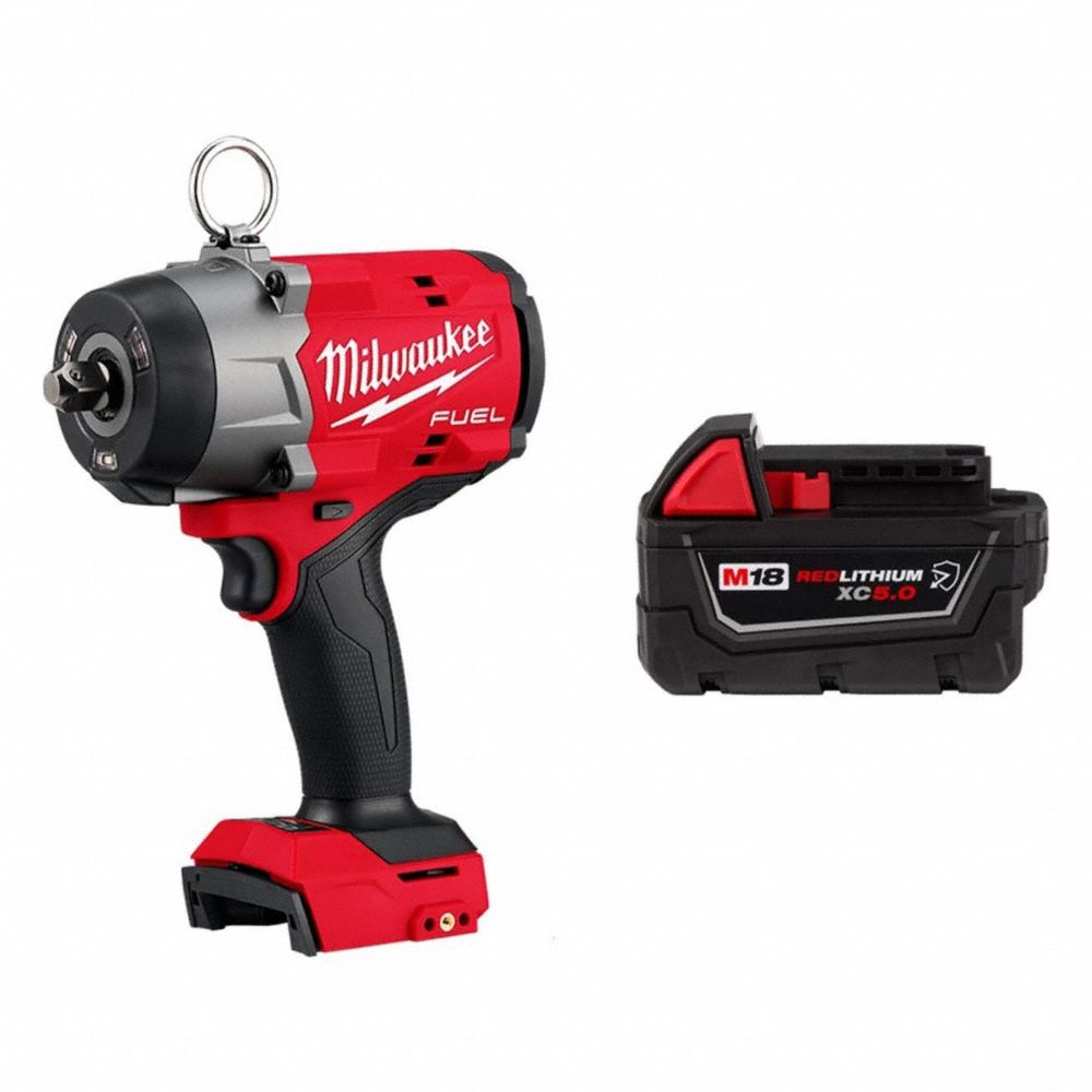 Impact Wrench Kit, Battery Included
