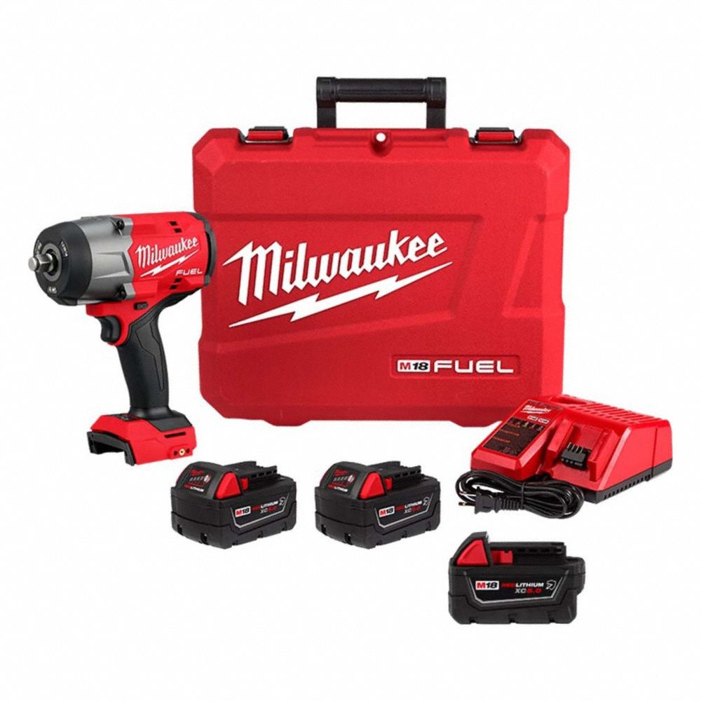 Impact Wrench Kit, Battery Included