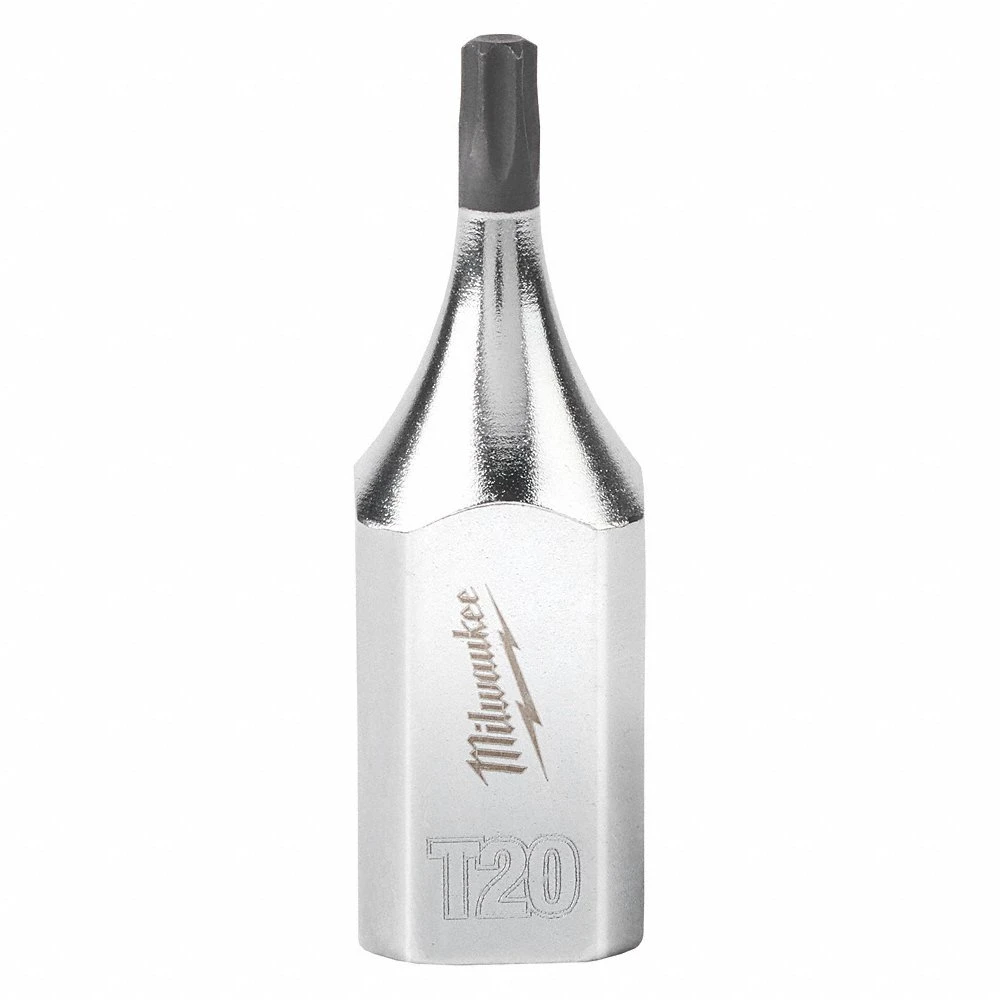 Socket, 3/8 Inch Drive Size, T20 Socket Size, External Torx, Standard, Chrome