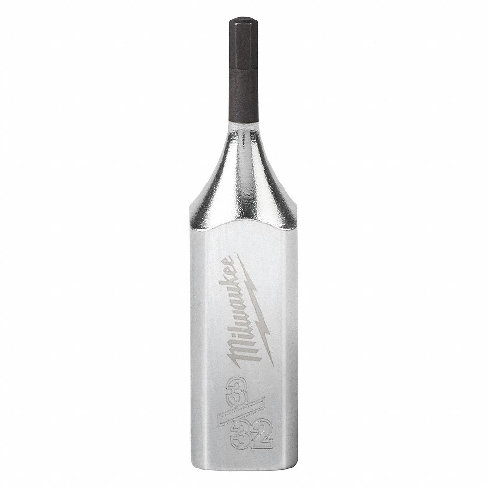 Socket, 1/4 Inch Drive Size, 3/32 Inch Socket Size, 6-Point, Standard, Chrome