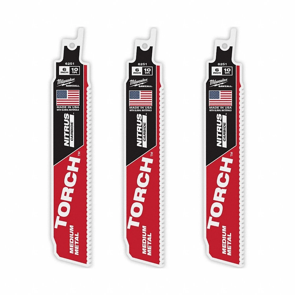 Reciprocating Saw Blade Carbide Metal