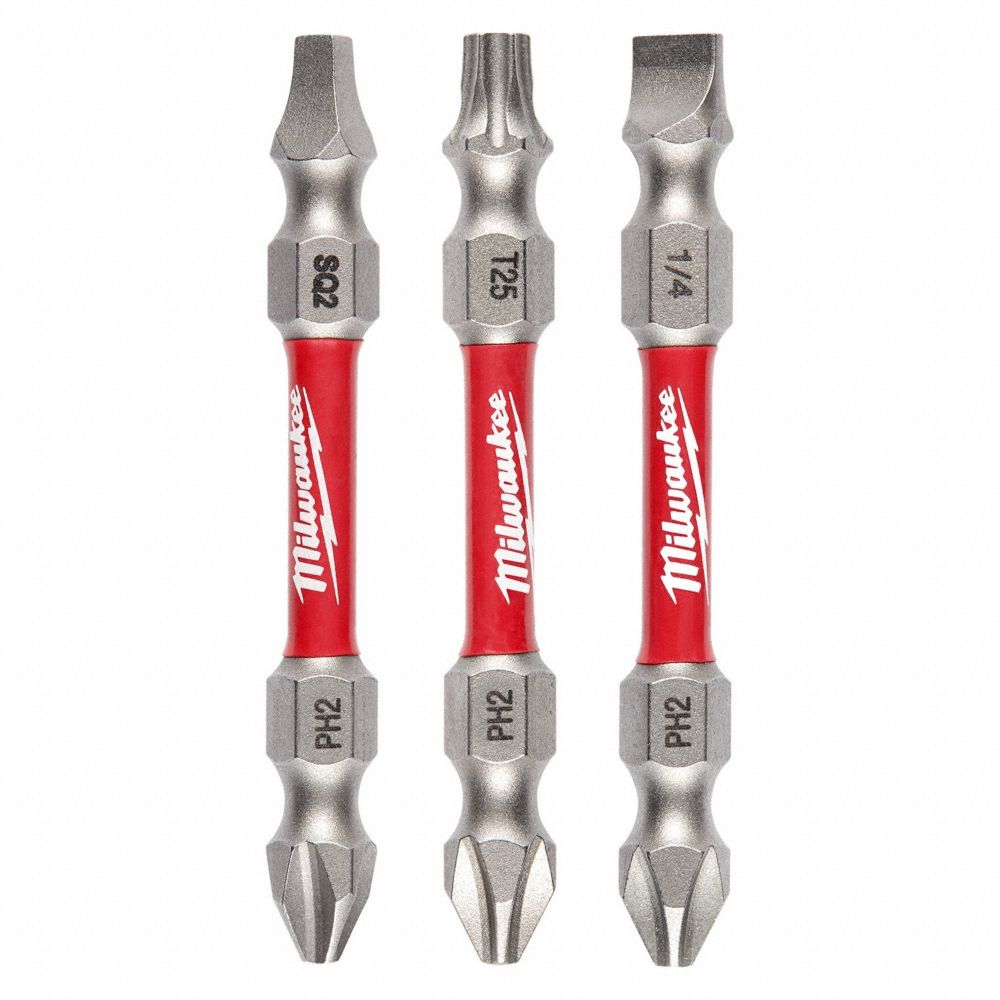 Impact Bit Set 1/4 Hex Shank