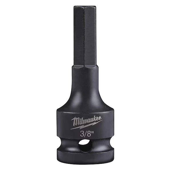 SHOCKWAVE Lineman Feets 1/2 Inch Drive 3/8 Inch Hex Bit Socket