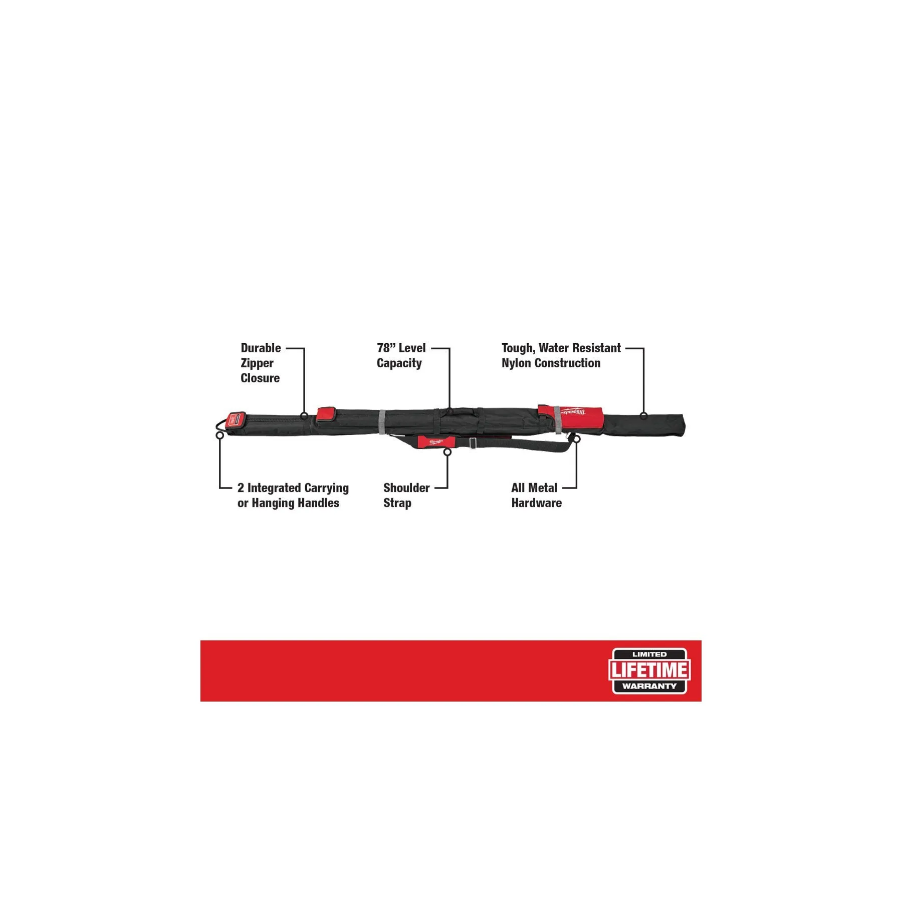 Milwaukee 78 Inch Level Bag